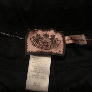 Y2K Black Size Large Juicy Couture Sweatpants